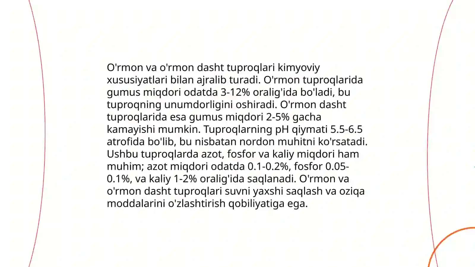 O'rmon va o'rmon dasht tuproqlari 3