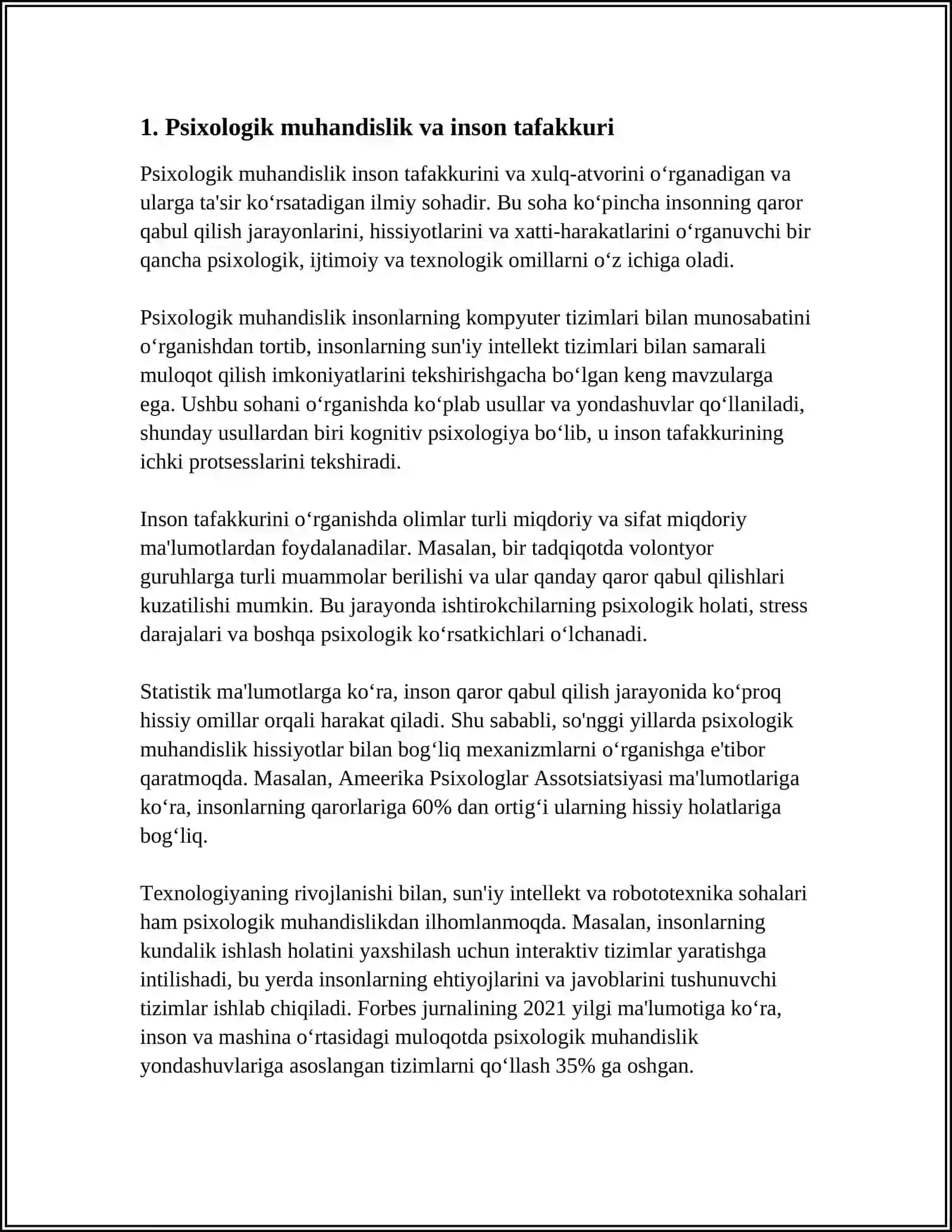 PSIXOLOGIYA ILMI INSON RUHIYATINING INJINERI SIFATIDA 3