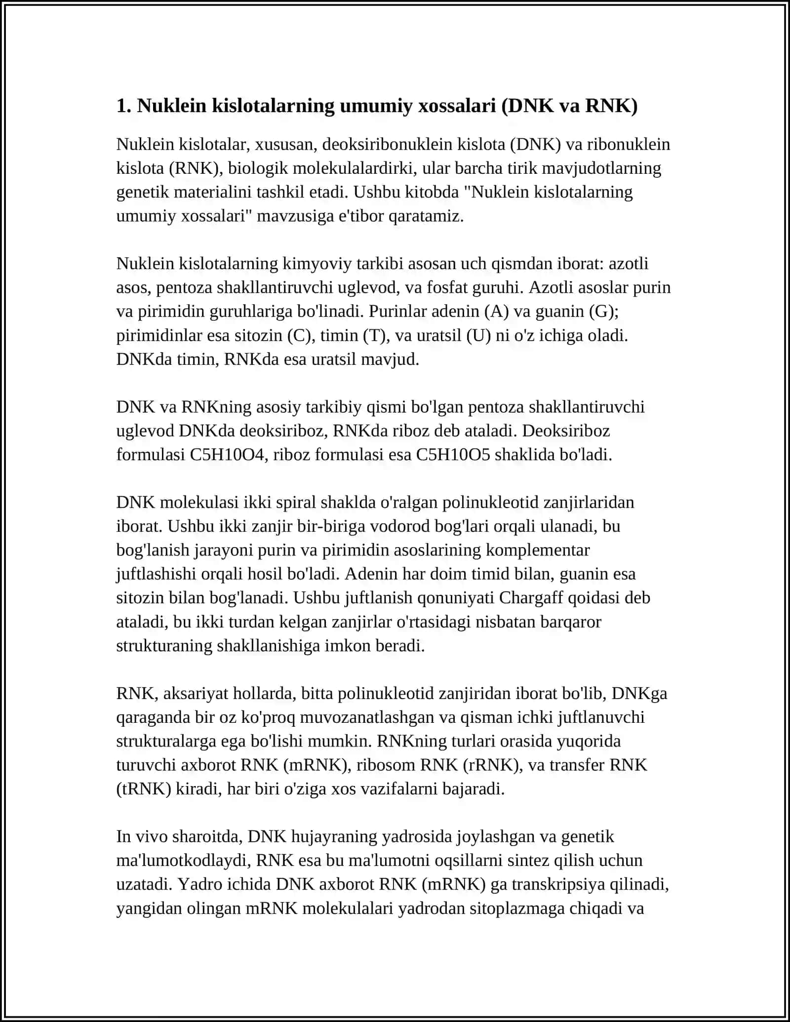 NUKLEIN KISLATALAR 3