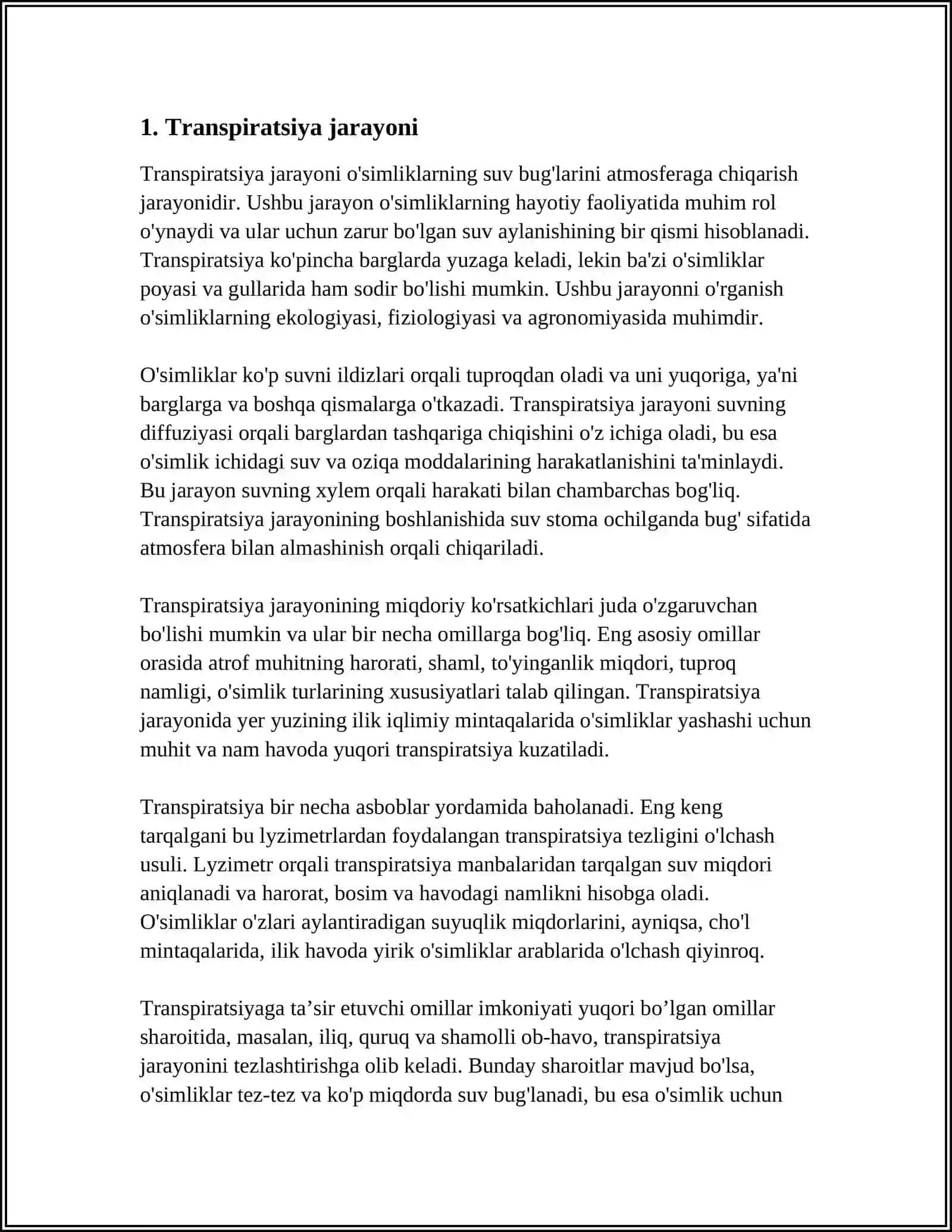 TRANSPIRATSIYA XILLARI VA UNI BOSHQARISH MEXANIZMLARI 3