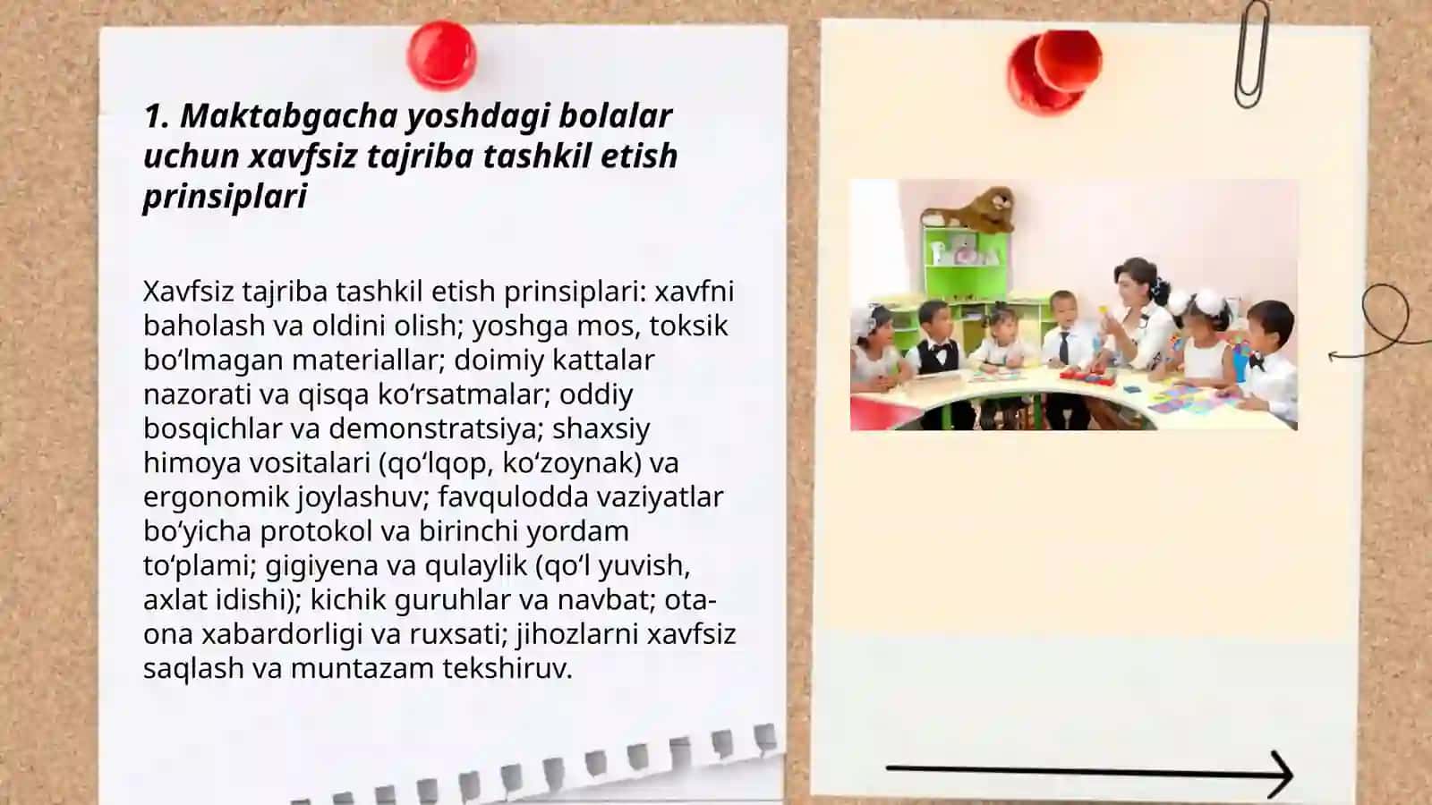 Maktabgacha yoshdagi bolalar bilan ilm-fan va tabiat markazida boshlang‘ich tajribalarni tashkil etish texnologiyasi 3