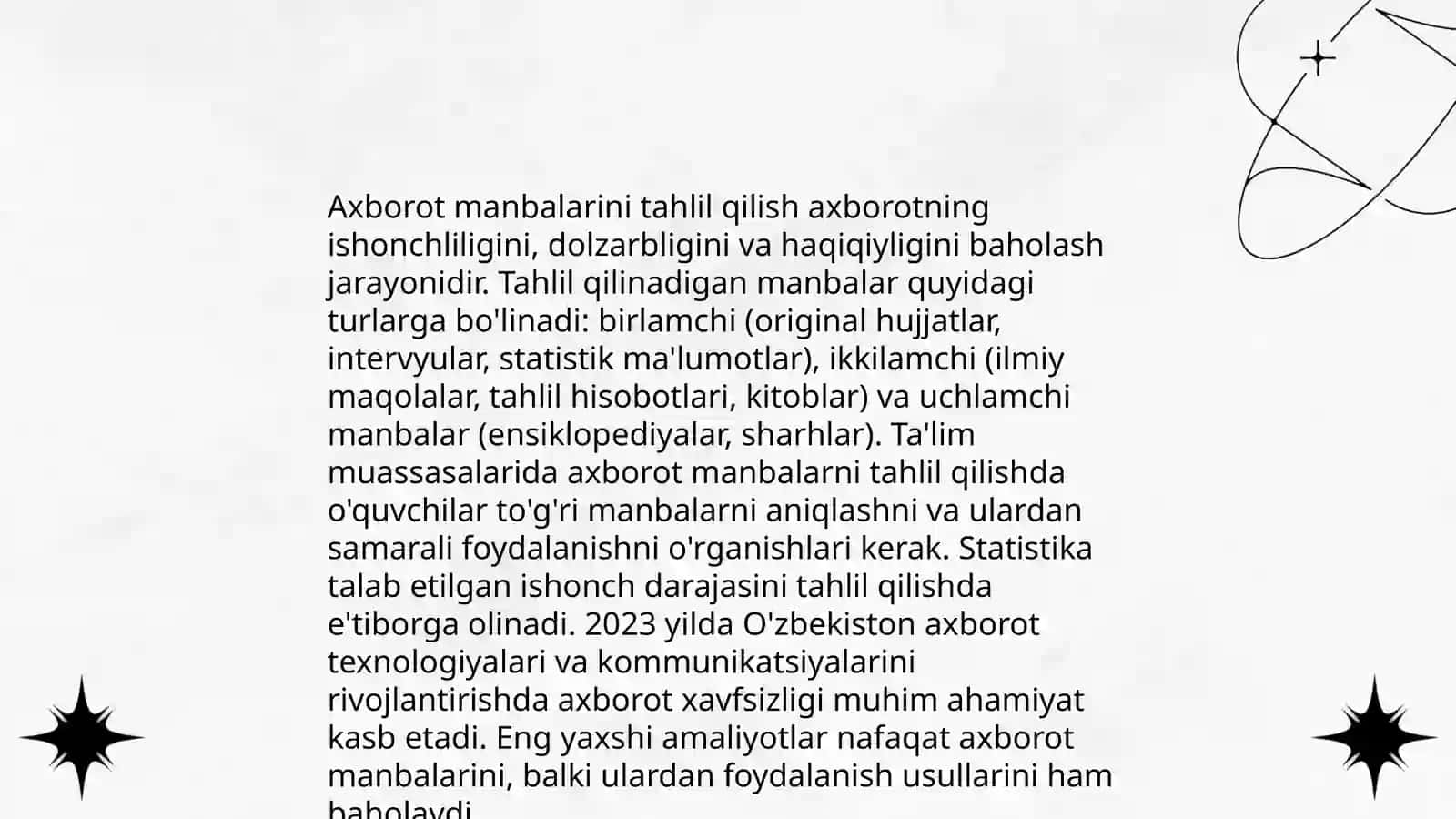 Yosh media istemolchilarda axborotga nisbatan tanqidiy fikrlash konikmasi 3