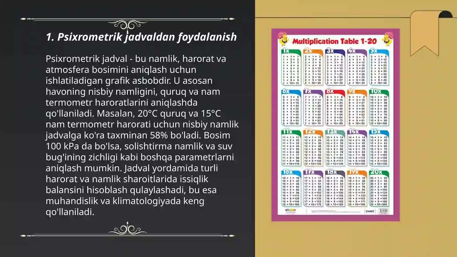 Psixrometrik jadval 3