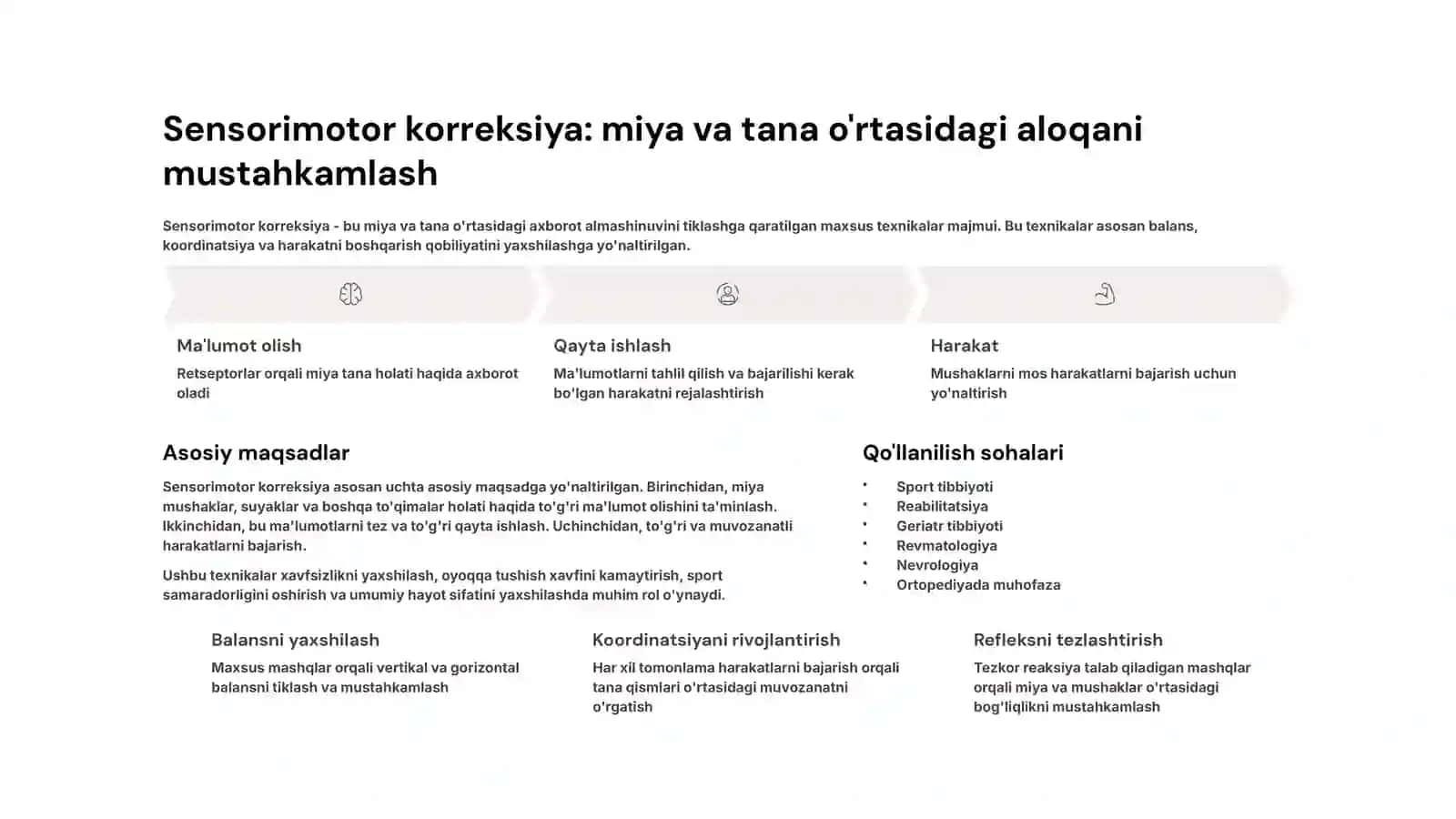 Kinezioteyping va sensorimotor korreksiya: harakatni tiklash san'ati 3