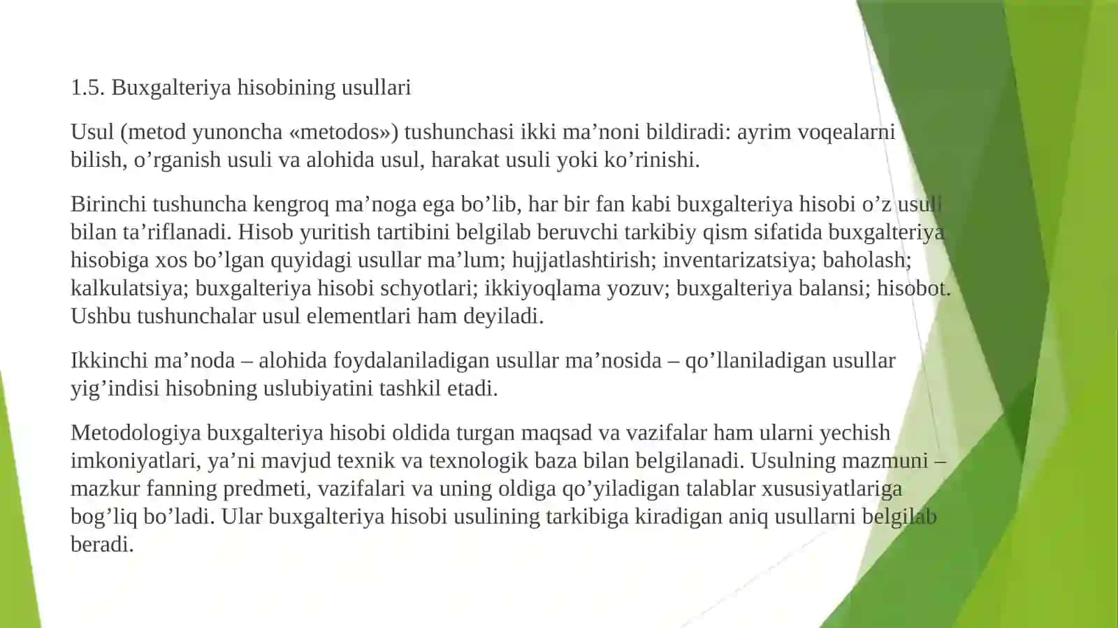 Buxgalteriya ishini tashkil qilish 3