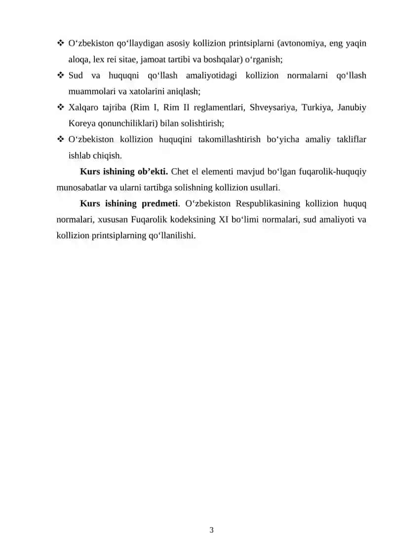 KOLLIZION NORMALARNI FUQOROLIK- HUQUQIY TARTIBGA SOLISHNING OʻZIGA XOS XUSUSIYATLARI 3