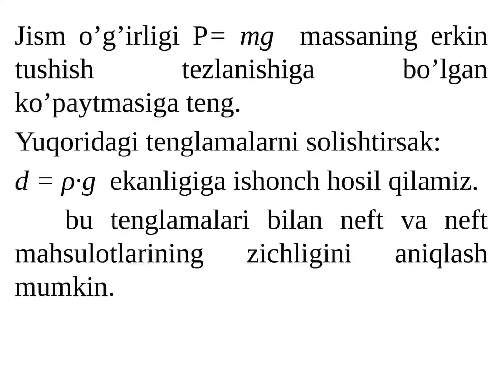 LABORATORIYA ishi-№1: Neftning zichligini aniqlashning standart talablari 3