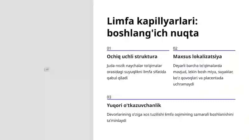 Limfa oqimi yo'llari: Tana immunitetining yashirin yo'llari 3