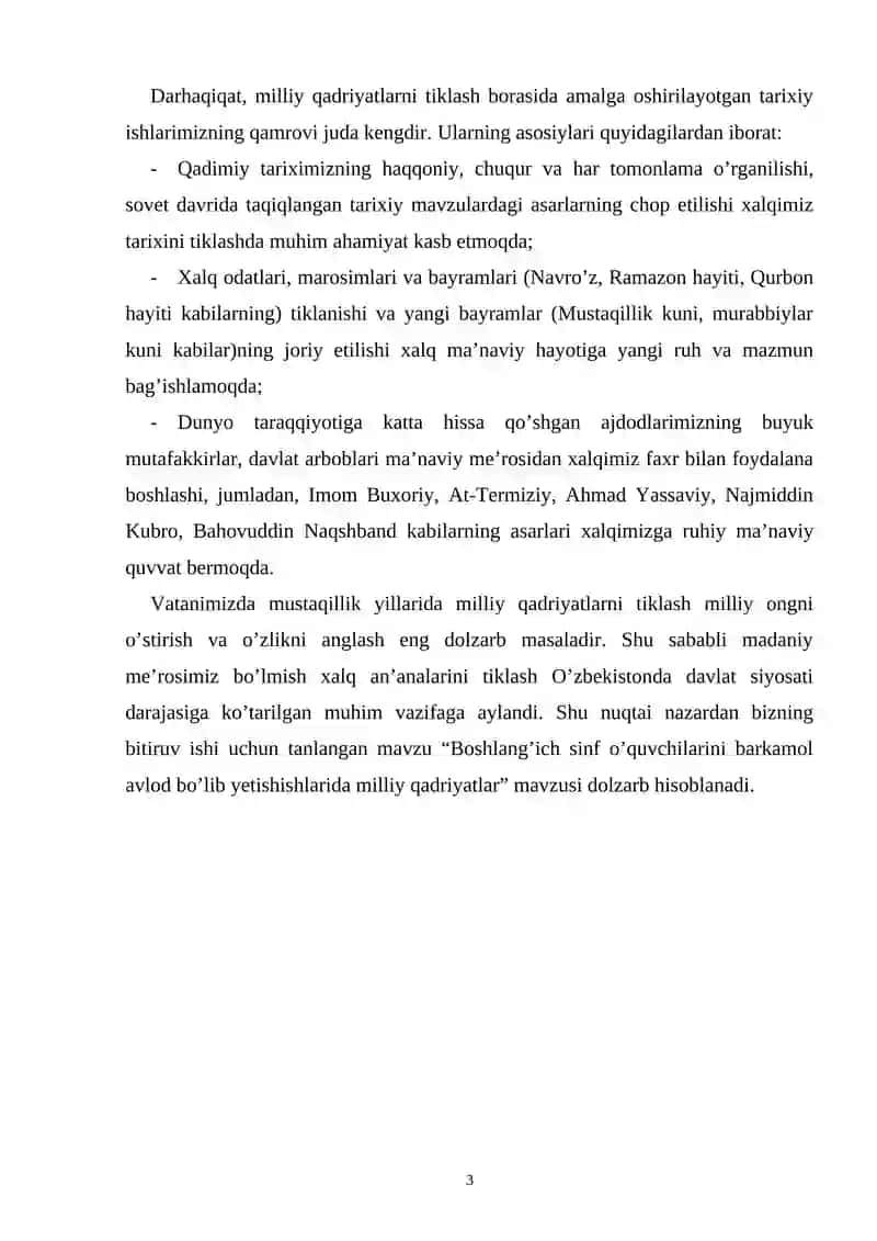 "O’QUVCHILARNI VATANPARVARLIK XISSIYOTINI TARBIYALASH" 3