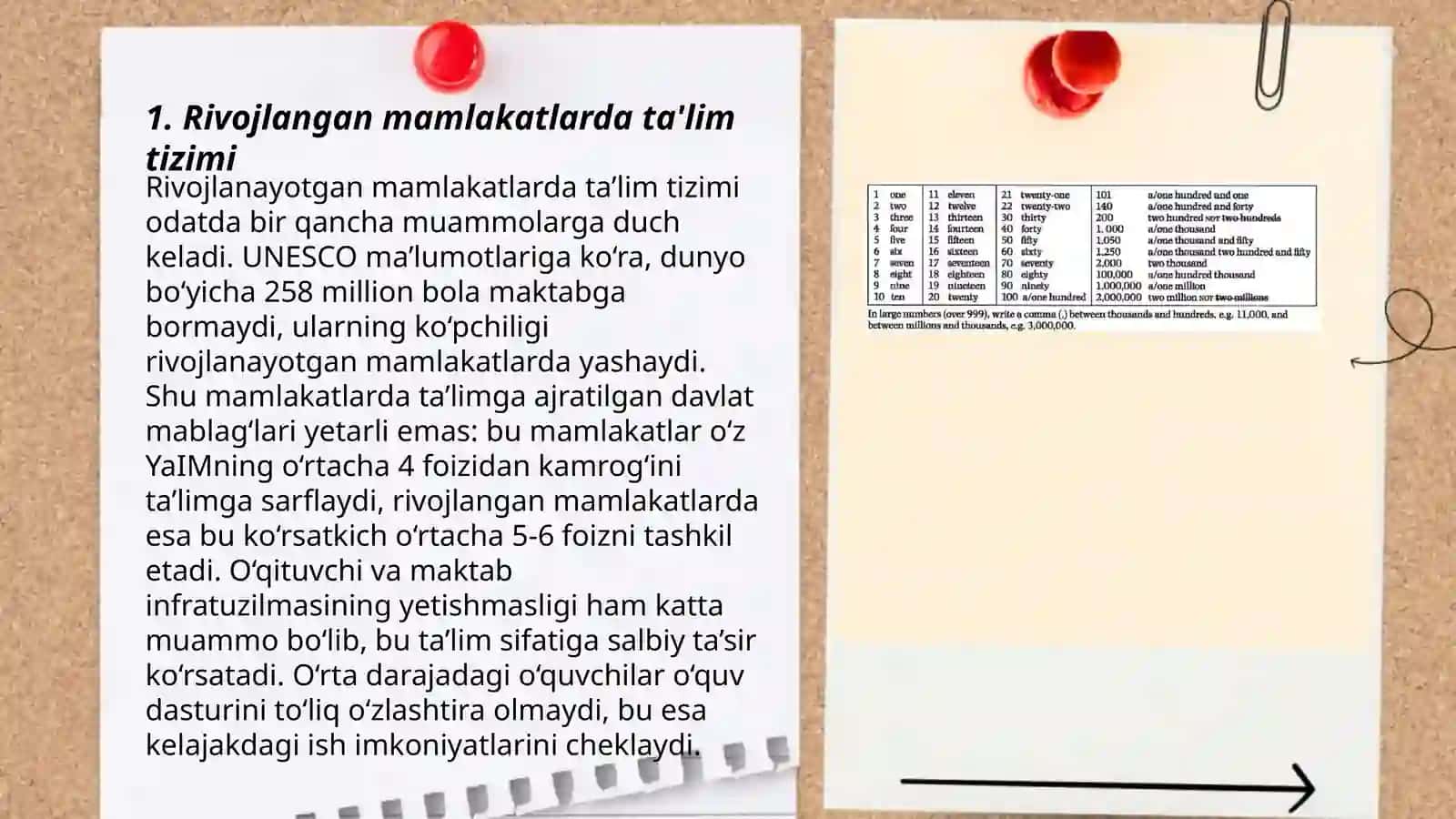 Rivojlangan mamlakatlarda òquv topshiriqlariga beriladigan etibor va ularning turlari 3