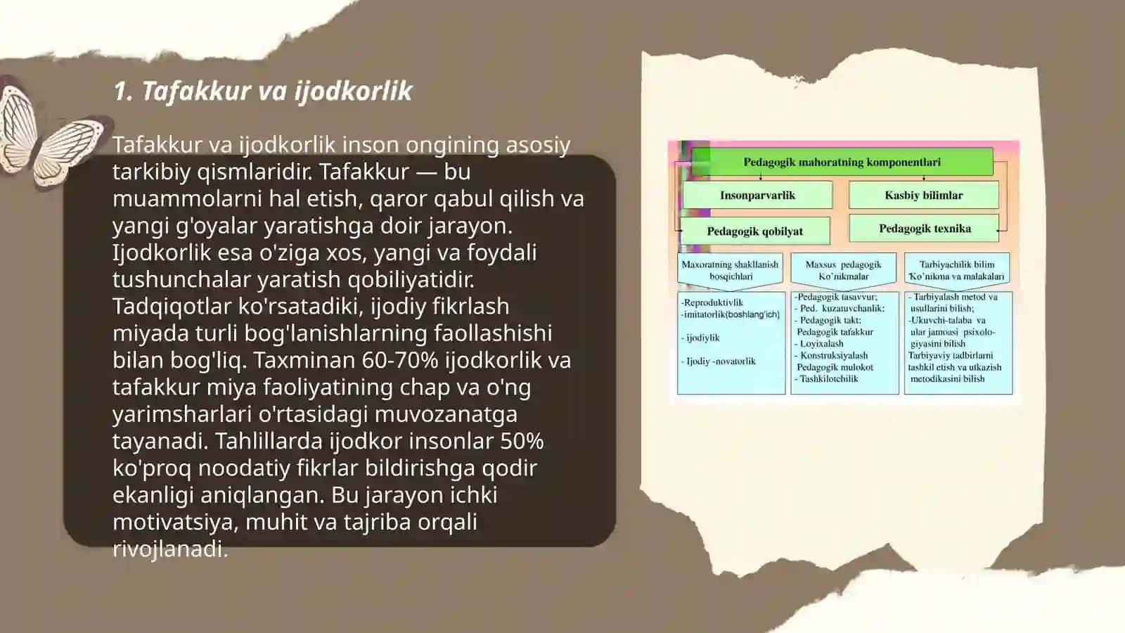 Tafakkur borasidagi psixologik nazariyalar 3