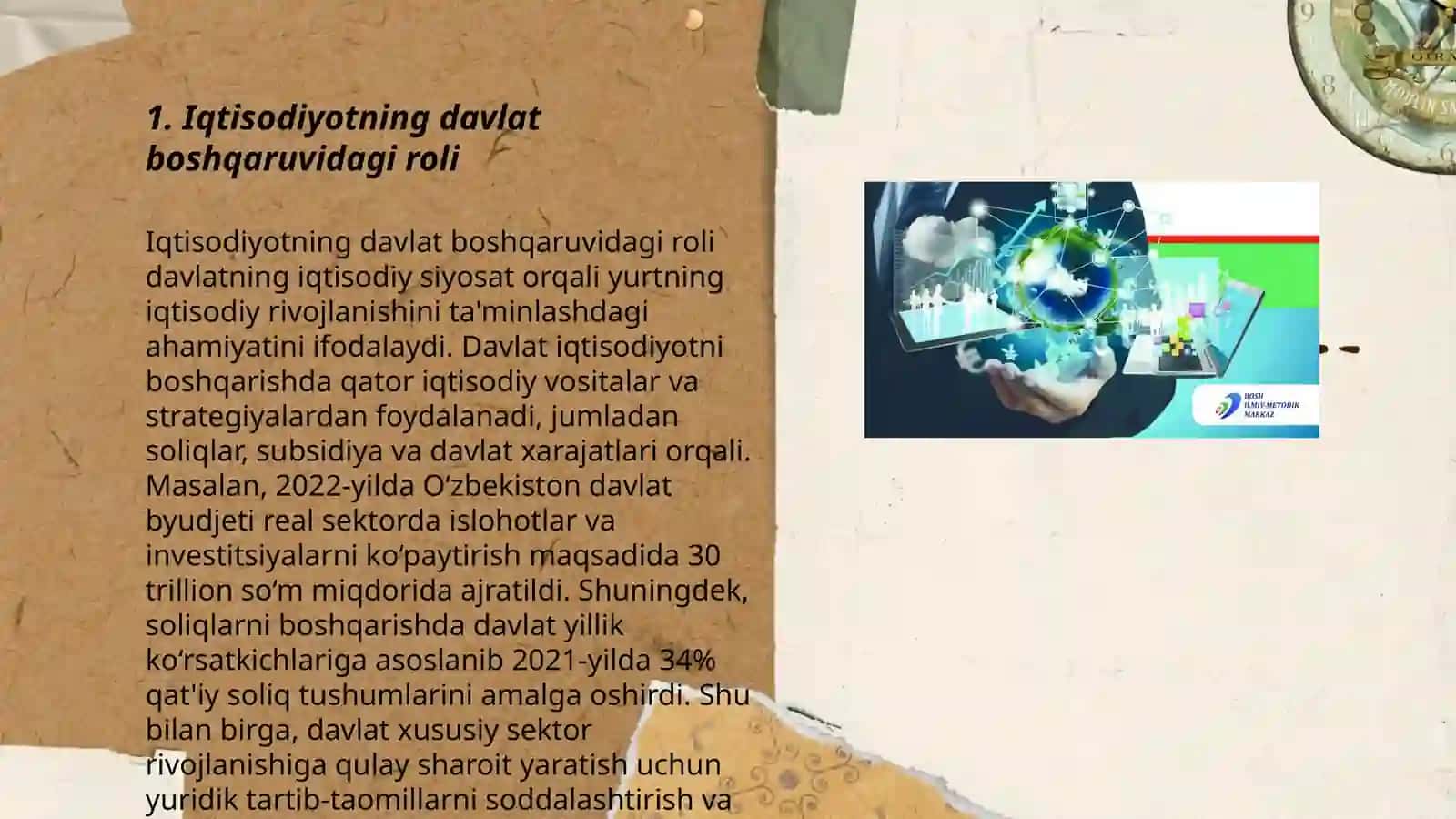 Iqtisodiyotning davlatdagi o'rni 3