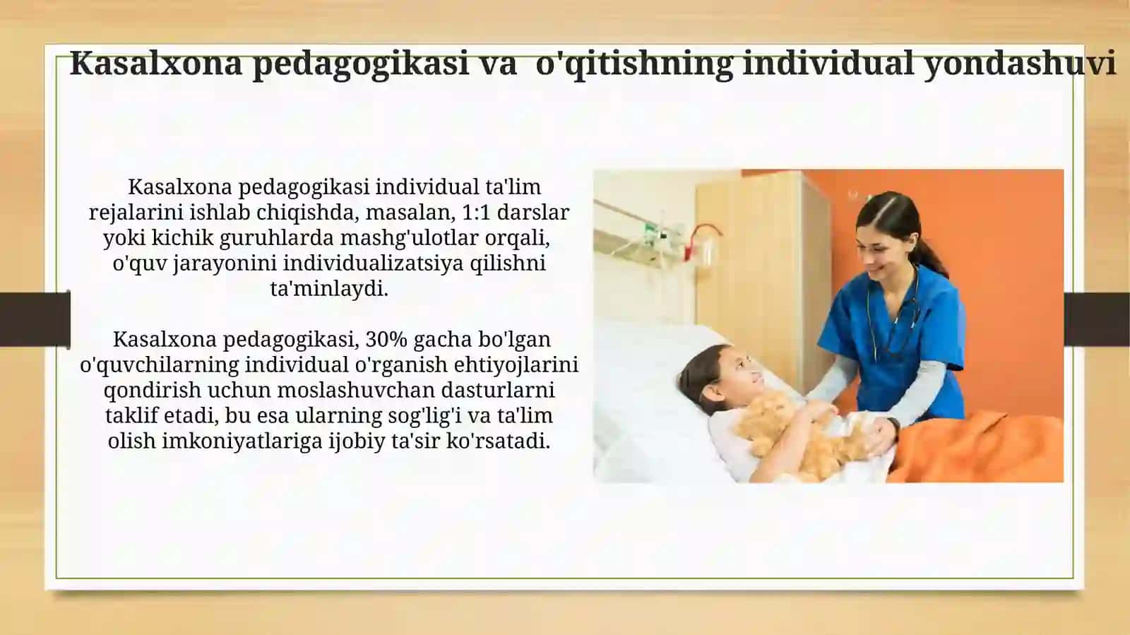 Kasalxona pedagogikasi va logopediya o'rtasidagi bog'liqlik 3
