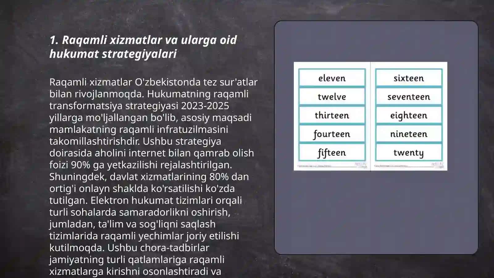 Davlat xizmatlarini raqamlashtirish: huquqiy islohotlar va ularning samaradorligi 3
