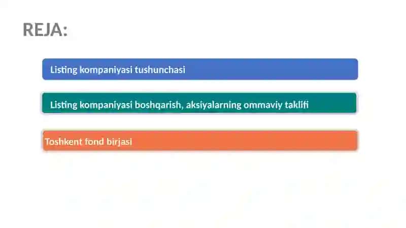 Listing kompaniyalarida korporativ boshqaruv 3