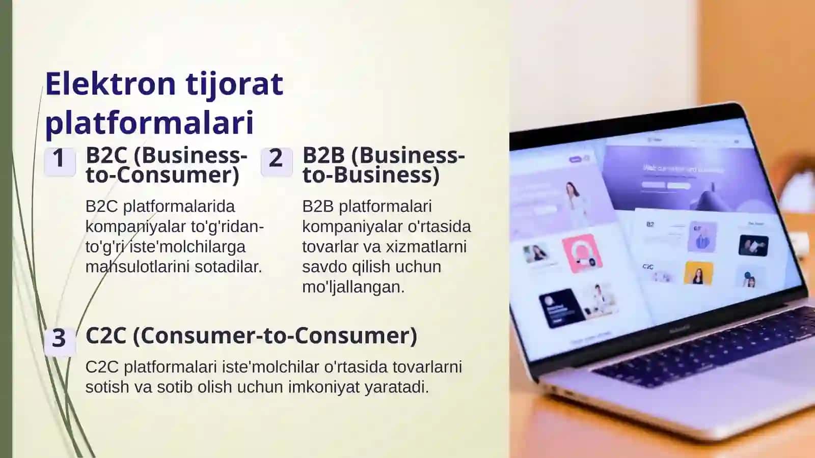 Elektron tijorat muhitini shakllantirishda raqamli texnologiyalar 3