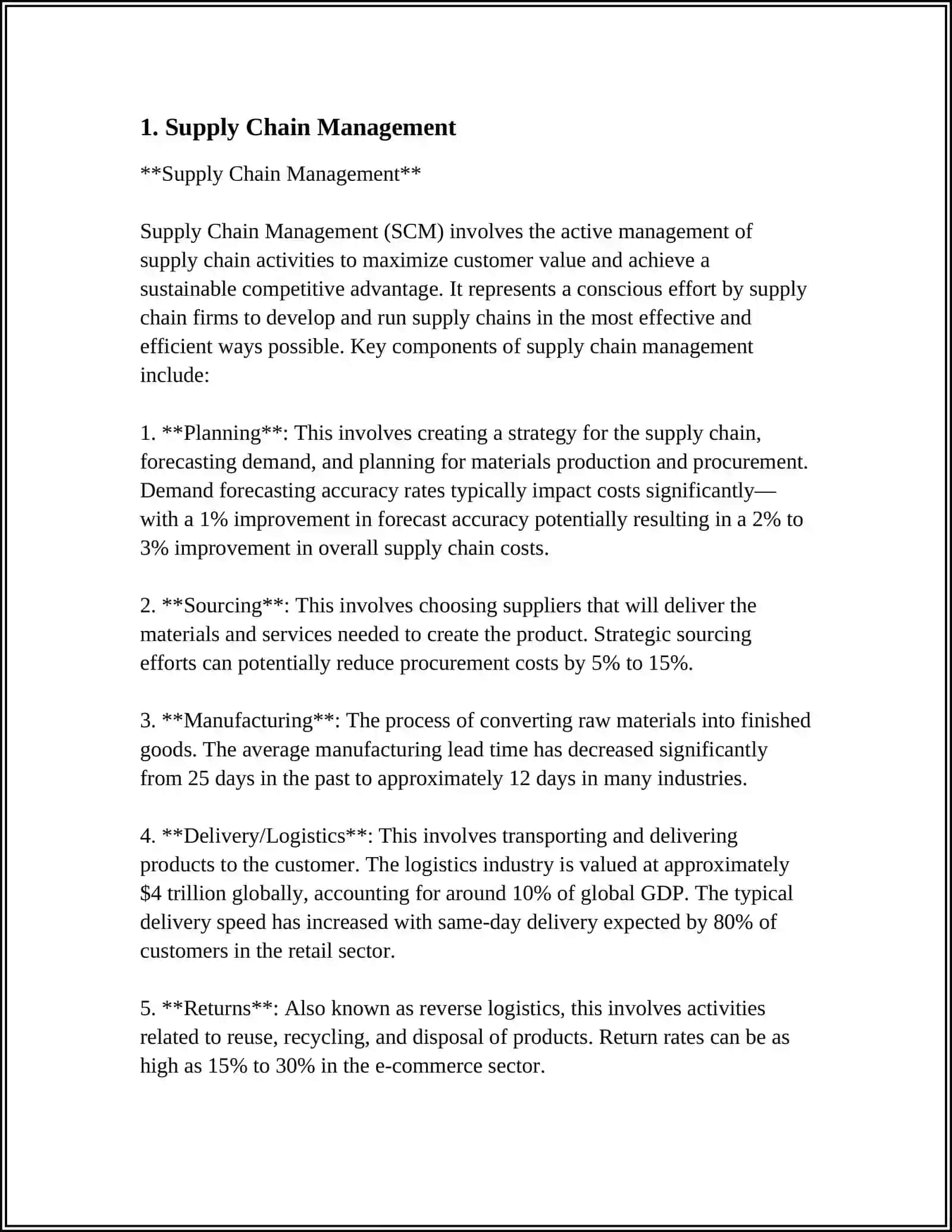 Supply Chain Management 3