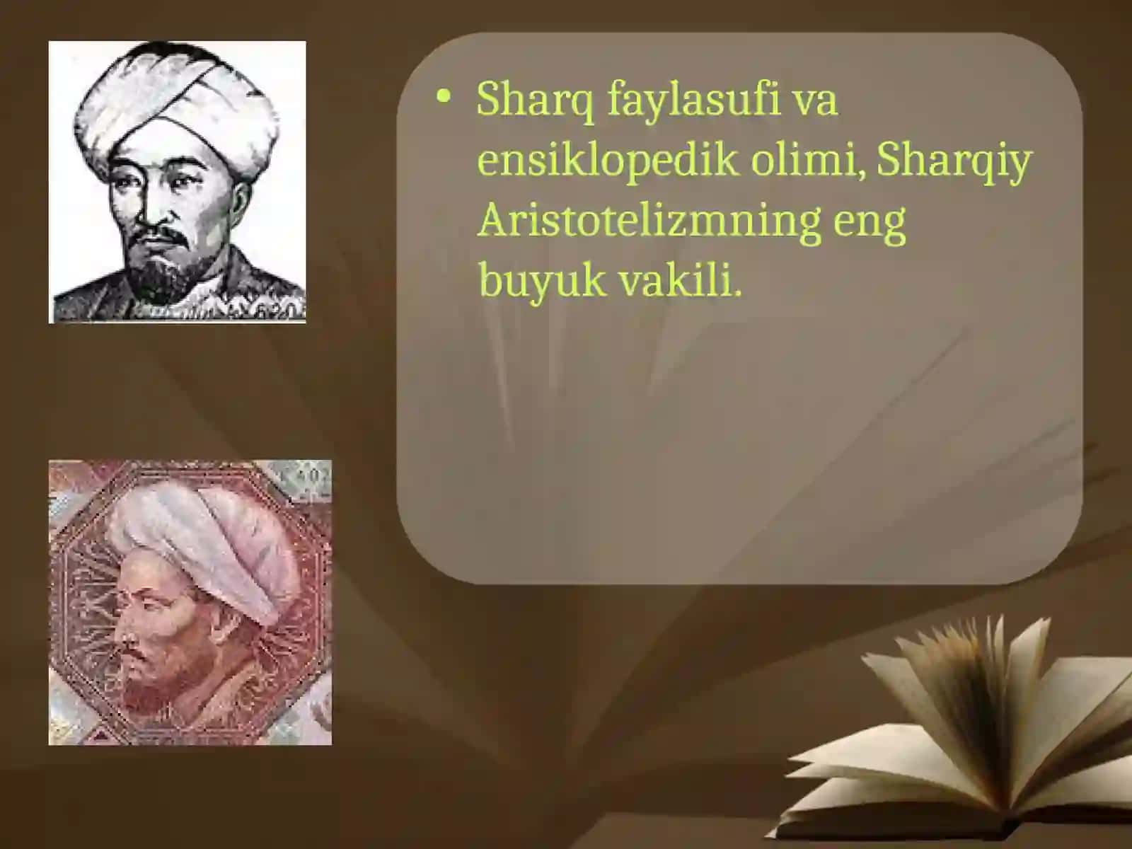 Abu Nasr Farobiy o'rta asrning buyuk qomusiy olimi 3