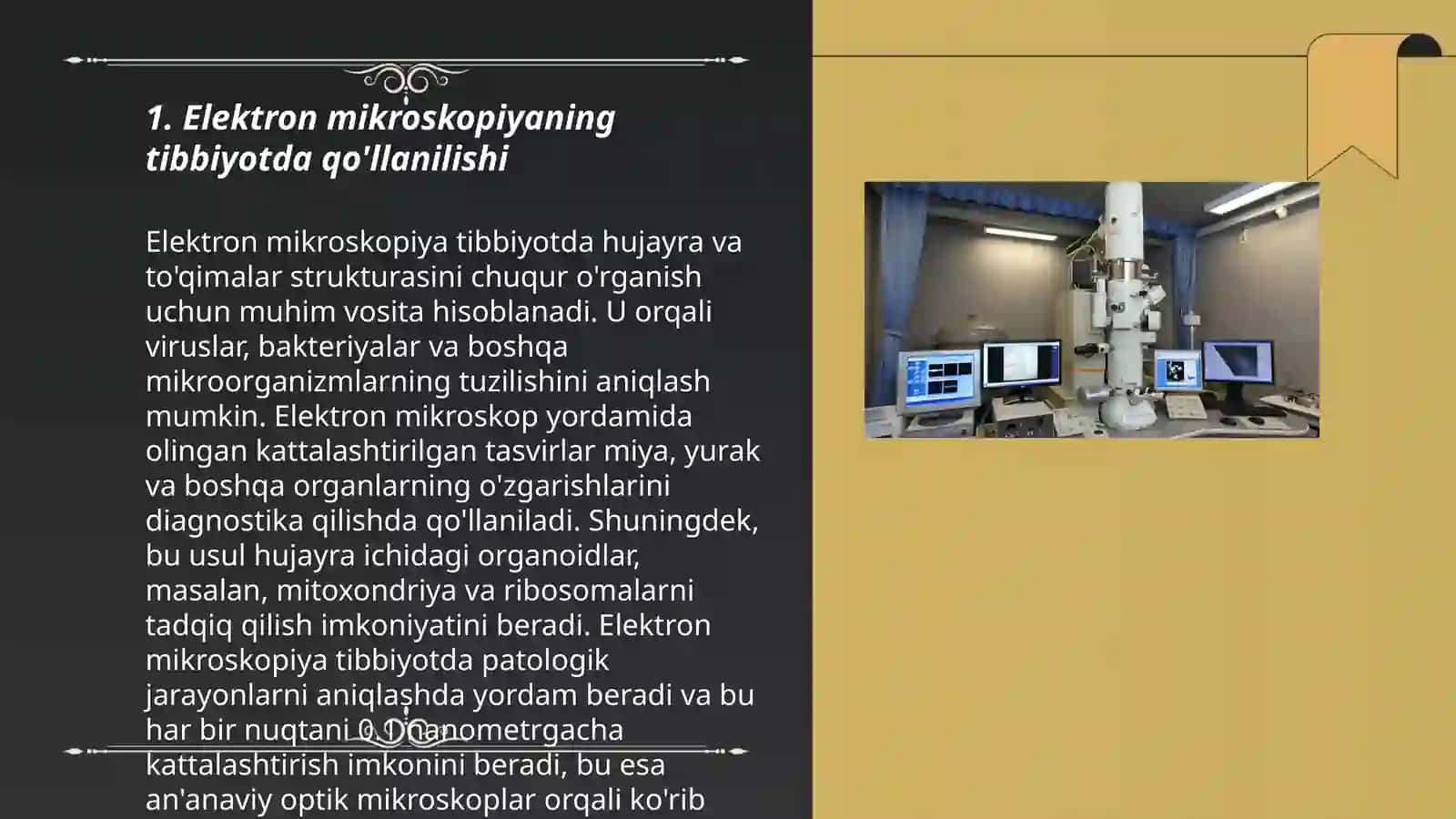 Elektron mikroskopiyaning tibbiyotda ahamiyati 3