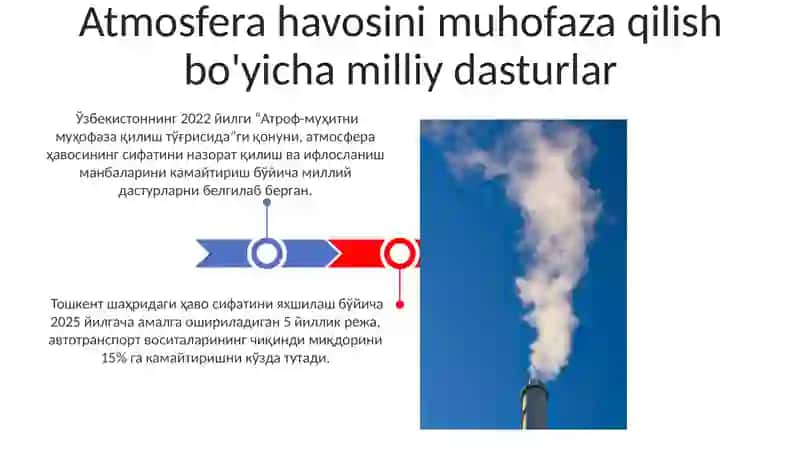 Atmosfera havosini muhofazalashning ekologik-huquqiy talablari 3