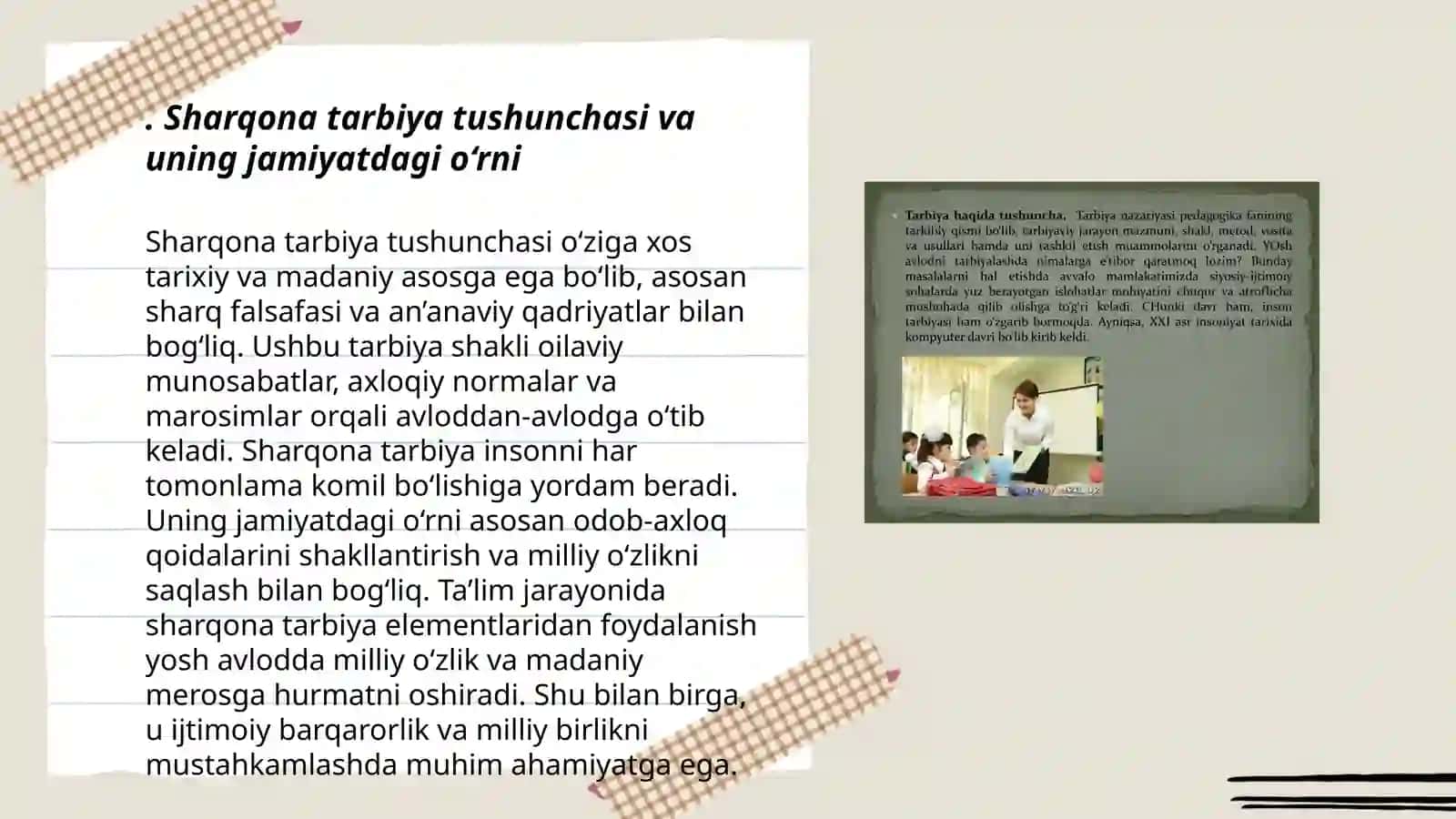 Sharqona tarbiya va muosharat odobining tasiri 3