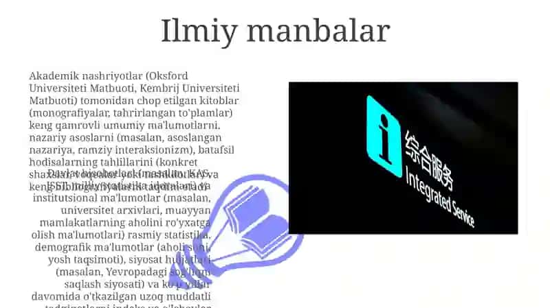 Ilmiy manbalar (Scientific Sources) 3