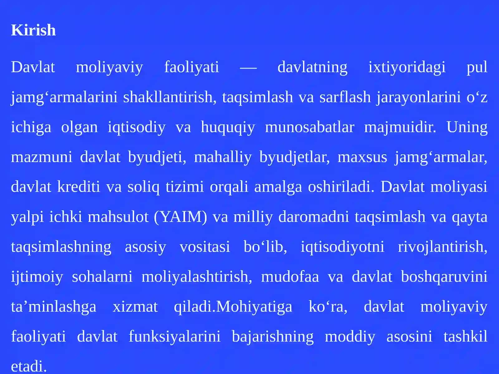 DAVLAT MOLIYAVIY FAOLIYATINING SHAKLLAR 3
