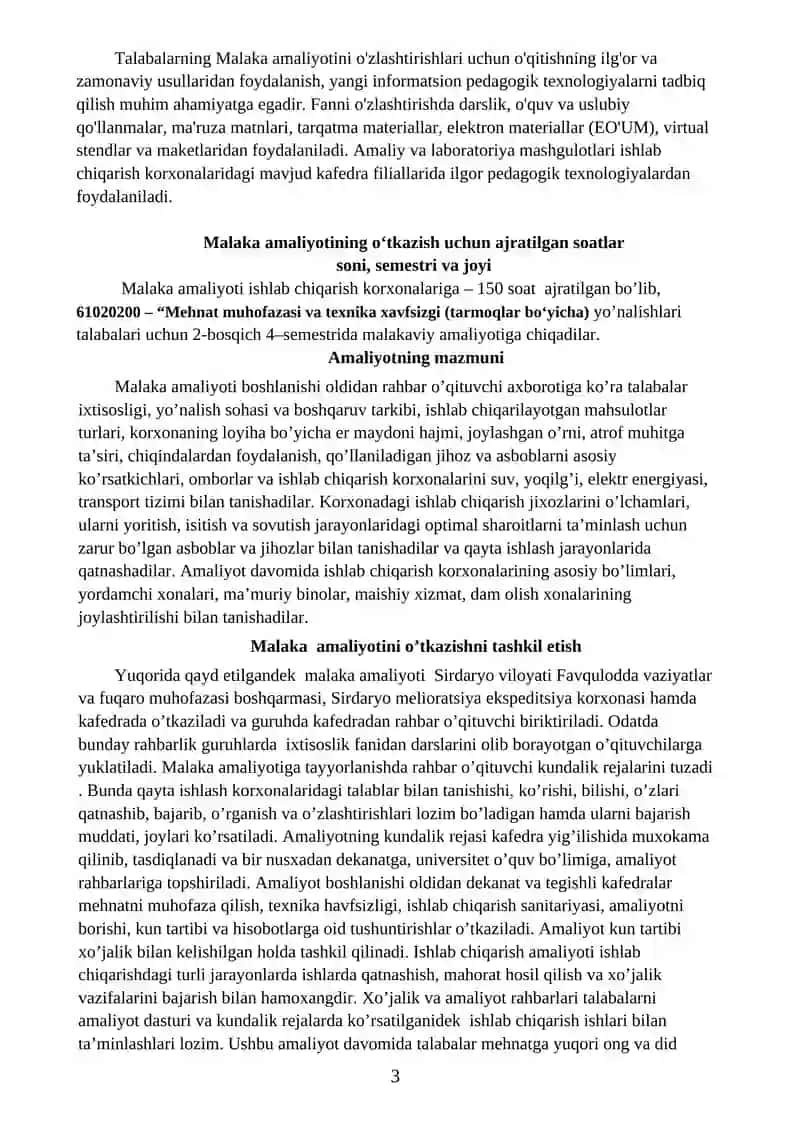 QISHLOQ XO‘JALIGI MAHSULOTLARINI QAYTA ISHLASH TEXNOLOGIYALARI 3