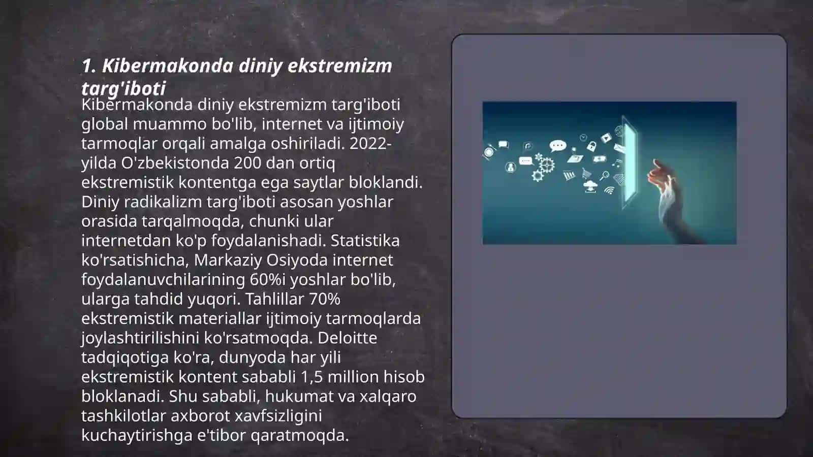 Kibermakonda diniy e'tiqod targ'ibotining ijtimoiy xavfi 3