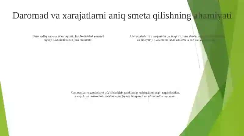 Byudjet Tashkilotlarida Daromadlar Va Xarajatlar Smetalarini Ro‘Yxatdan O‘Tkazish Tartibi 3