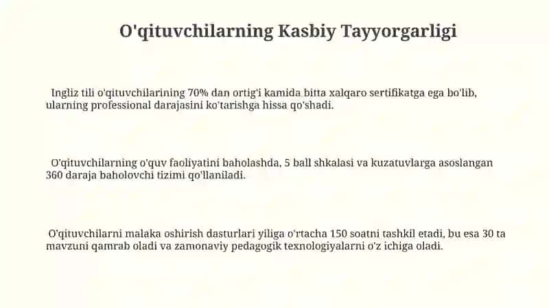 Ingliz ta’lim tizimini va ilg’or metodik yutuqlarini tahlil qilish 3