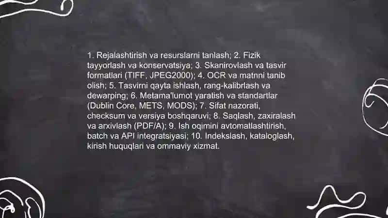 Elektron kutubxona resurslarni raqamlashtirish texnologiyalari 3