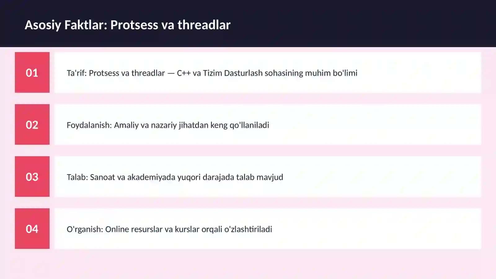 DASTURLASH | C++ VA TIZIM DASTURLASH 3