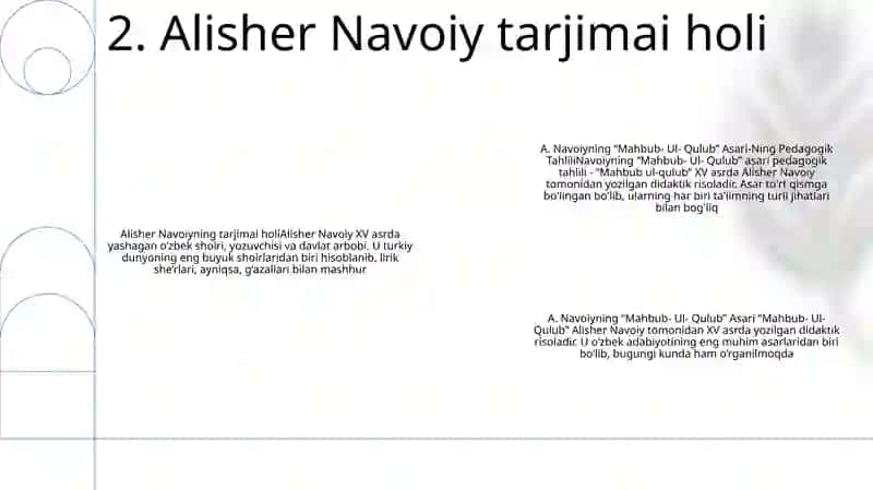 Navoiyning “Mahbub- Ul- Qulub” Asari-Ning Pedagogik Tahlili 3