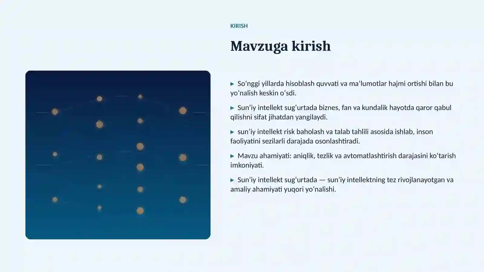 Sunʼiy intellekt sugʻurtada 3