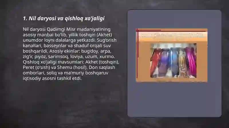 Qadimgi Misr madaniyati 3