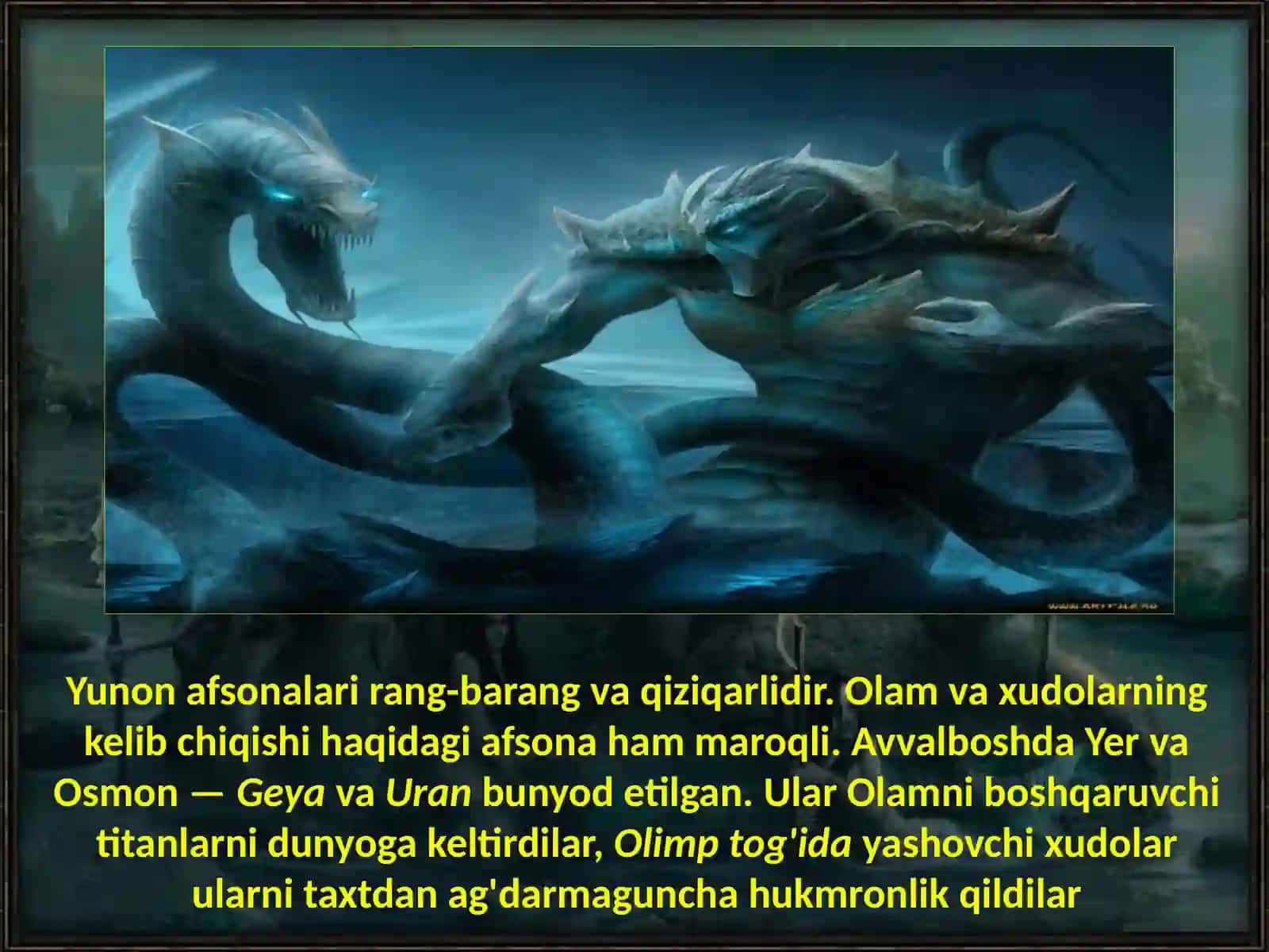 QADIMGI YUNONISTONAFSONALARI 3