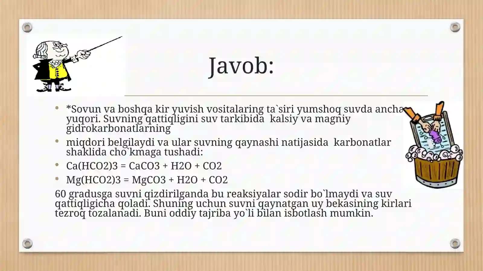 PISA mashgulotlari«Kir yuvish» 3