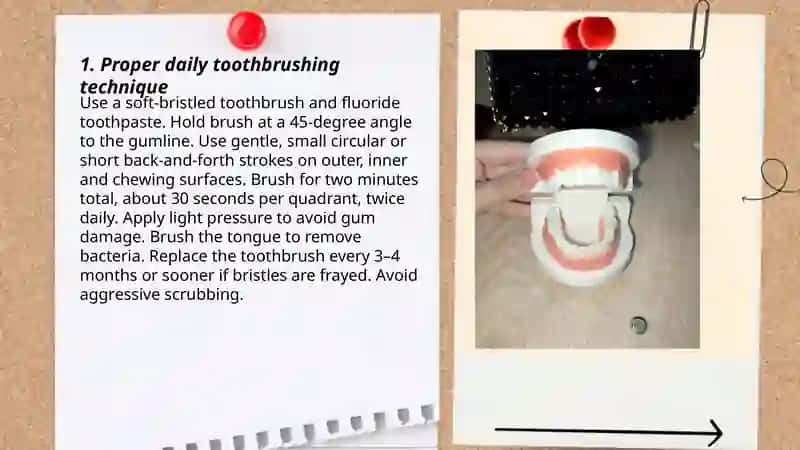 How to keep teeth clean every day 3