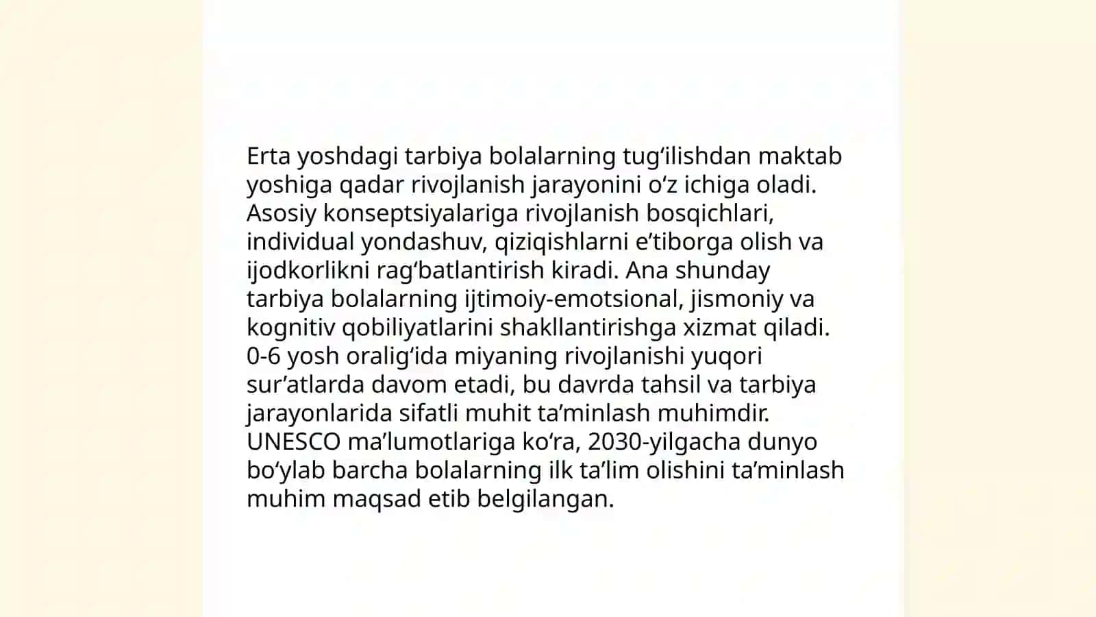Maktabgacha ta'lim tashkiloti pedagog tarbiyasining kasbiy kompentatsiyasi 3