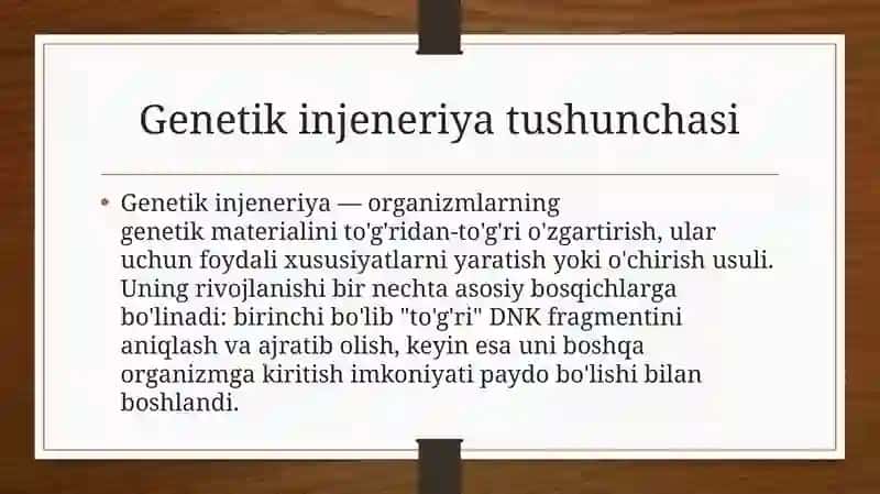 GENETIK INJENERIYA 3