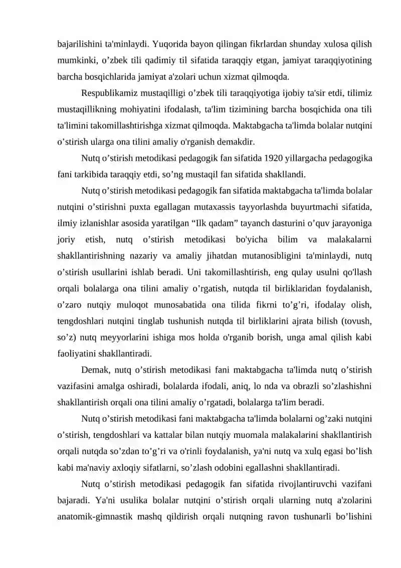 Nutq o'stirish nazariyasi va metodikasi 3
