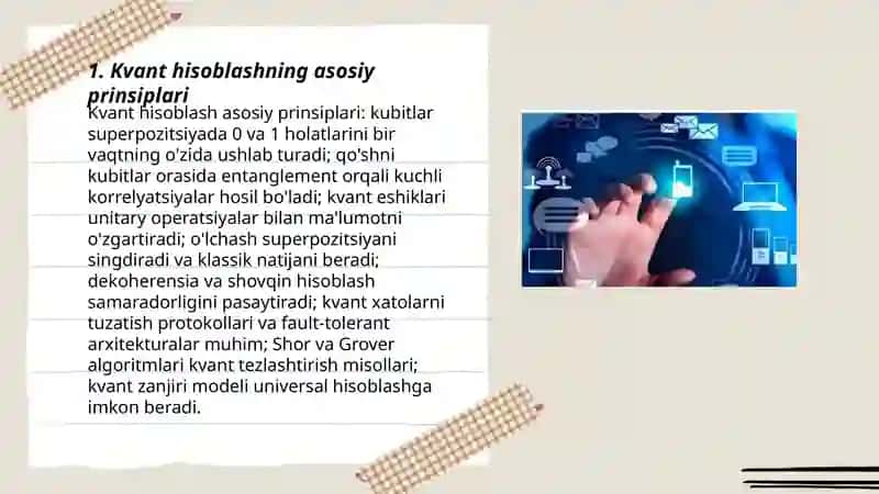 Kvant texnologiyalari va kompyuterlarning kelajagi 3