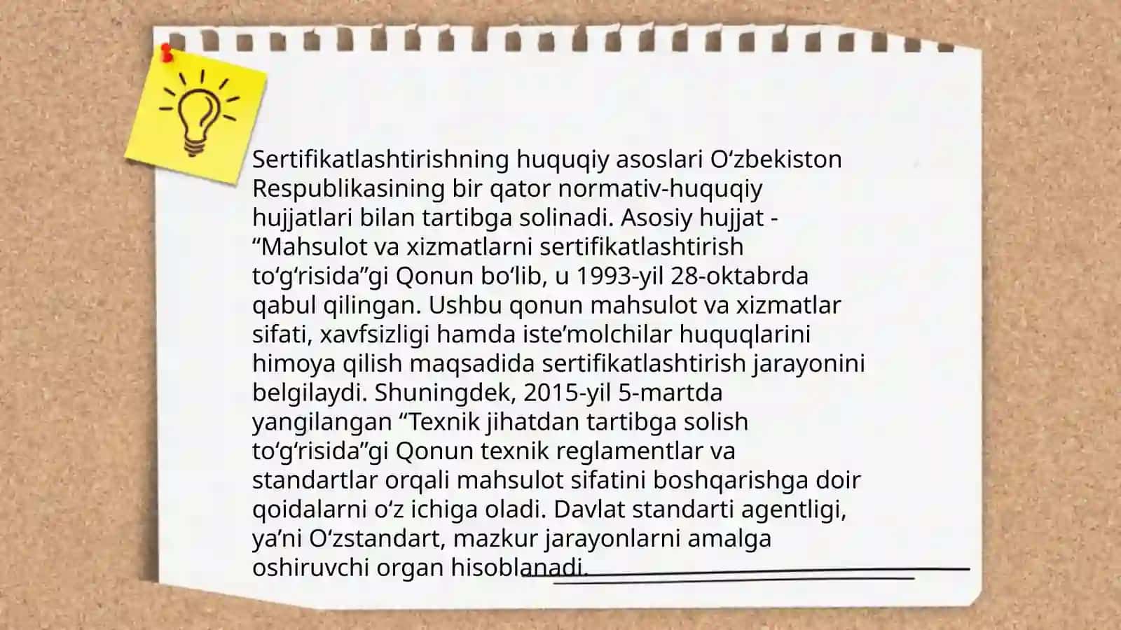 Sertifikatlashtirish va mahsulot sifati 3