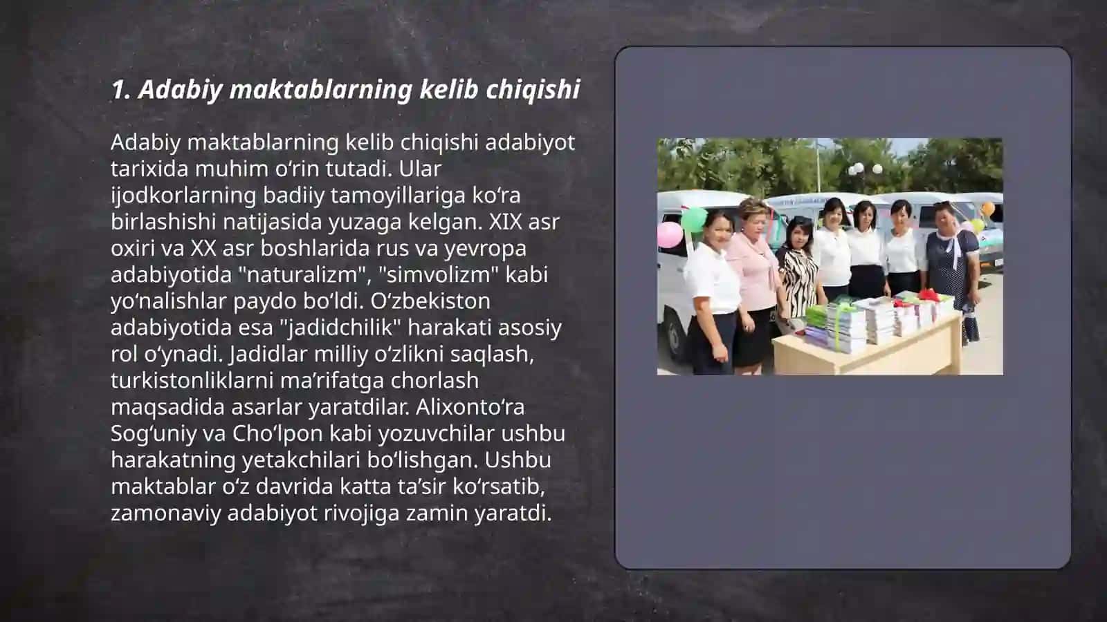 Adabiy maktablar 3