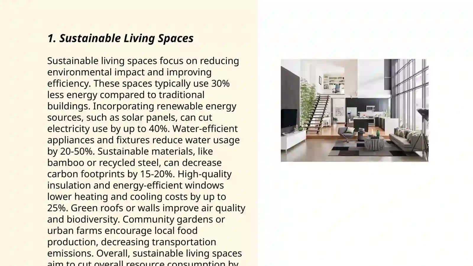 Living spaces 3