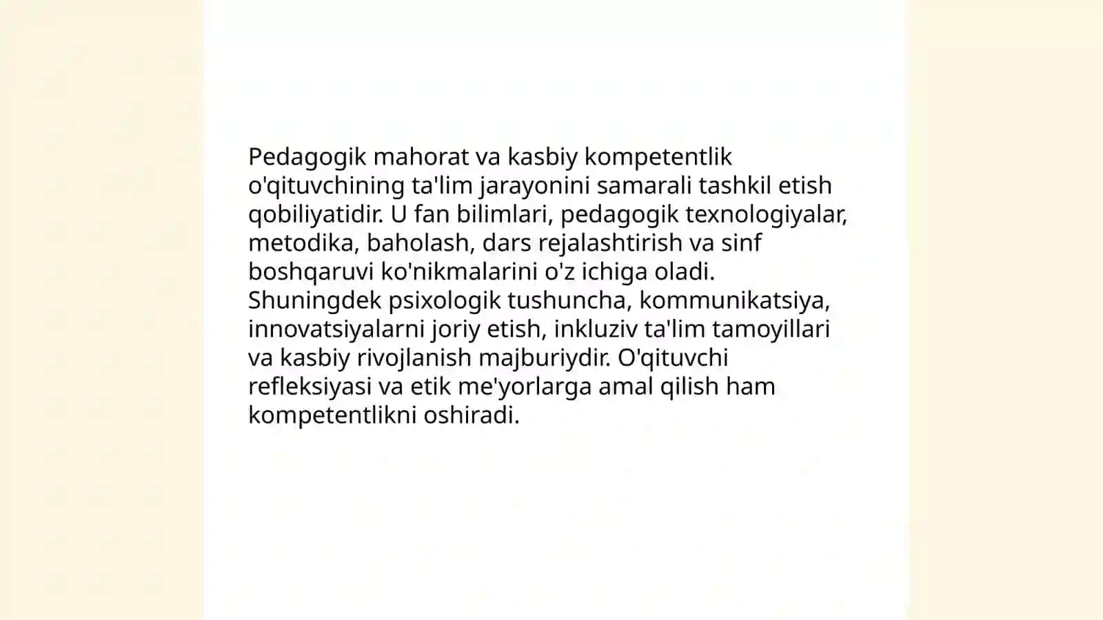 Pedagogik mahorat va kasbiy kompetentlik 3