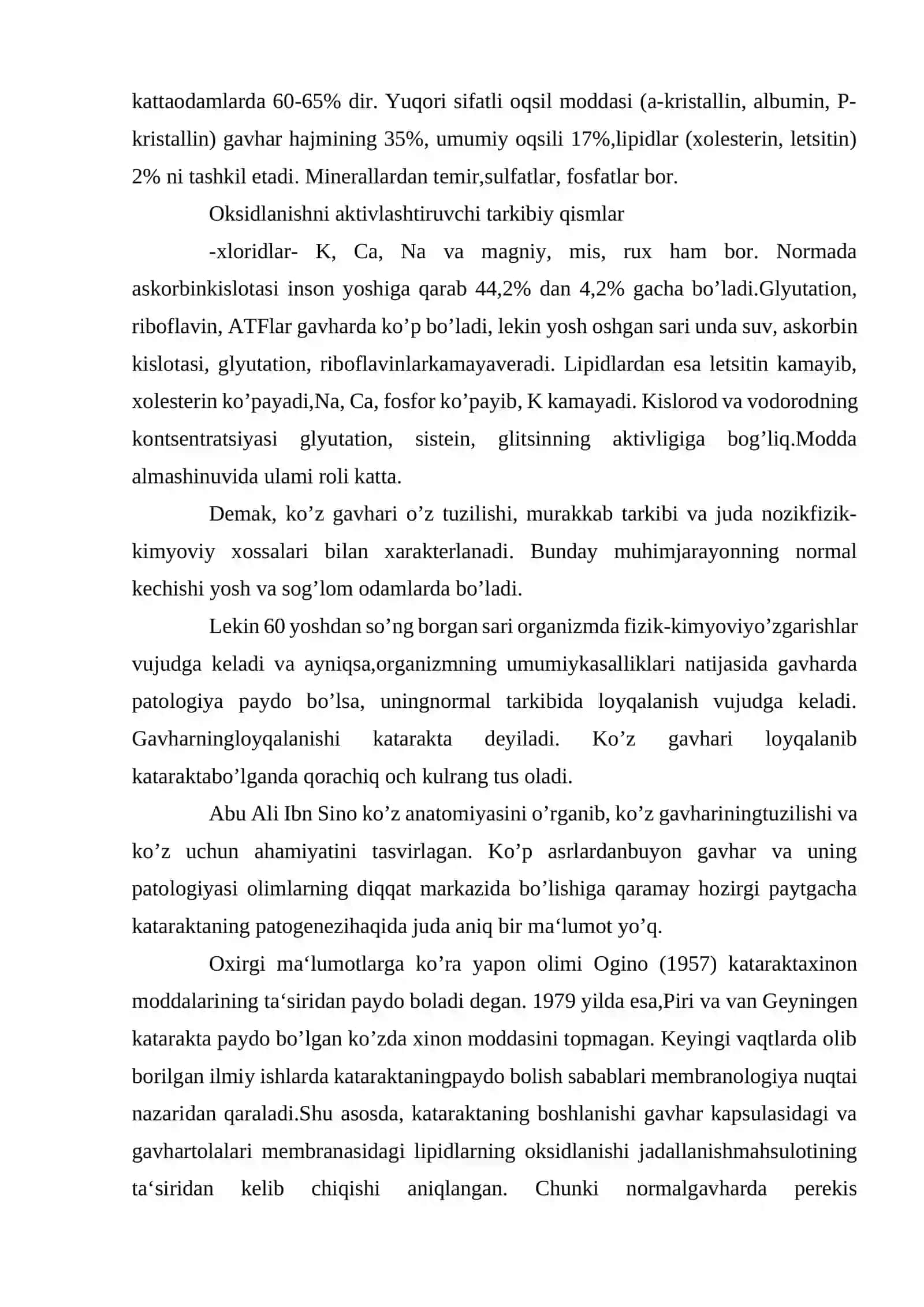 Ko’z gavharining patologiyasi 3