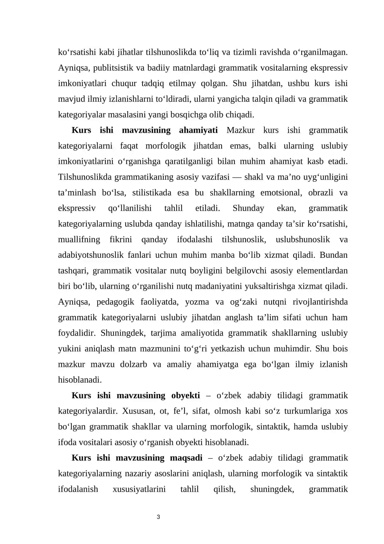 Grammatik kategoriyalar va ularning uslubiy xususiyatlari 3