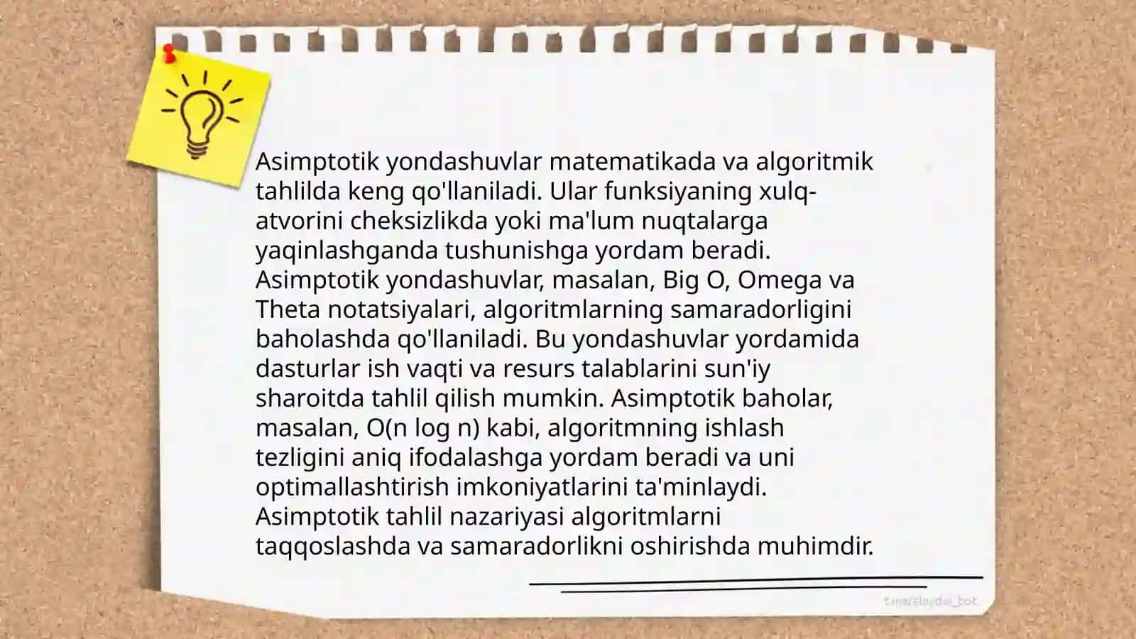 Asimptotik yonalishlar. Urinma va asimptotalar 3